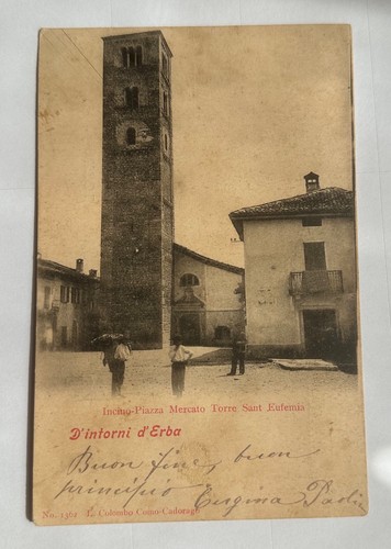 Cartolina anni intorni - 10, d'intorni