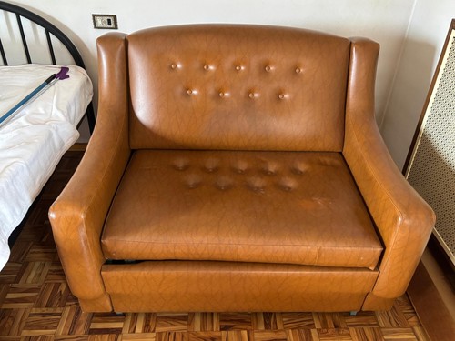 Poltrona letto con rete