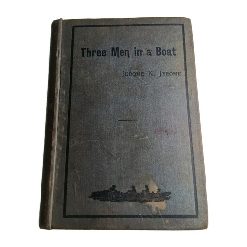 Three men boat jerome - three, in