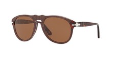 Occhiali da sole Persol PO0649 1091AN 54mm marrone principe di Galles/lente marrone polare