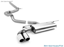 Exhaust system Fox Ab Kat VW