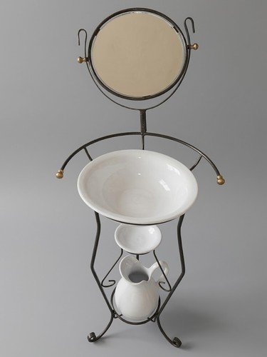 Set toilette catino brocca - set,