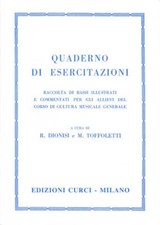 Curci quaderno - quaderno, di