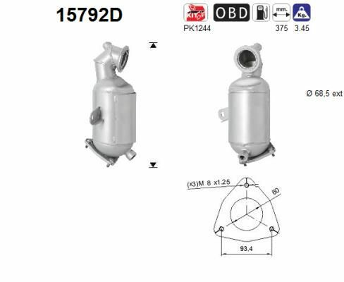 Catalizzatore per citroen - catalizzatore,