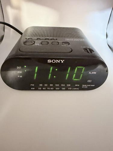 Radio sveglia digitale sony - sveglia,