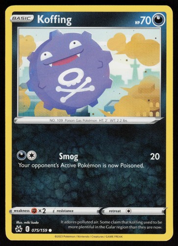 Koffing 075 159 pokemon corona - koffing,