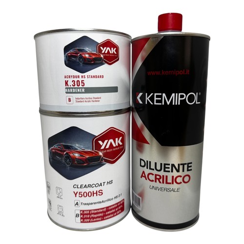 Kit vernice trasparente - kit,