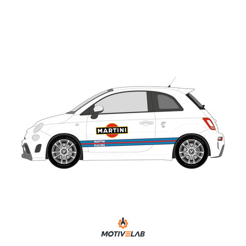 Livrea martini racing abarth - livrea,