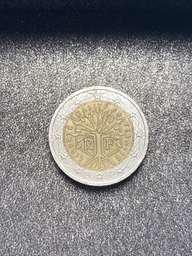 Moneta euro francia 2002 - moneta,