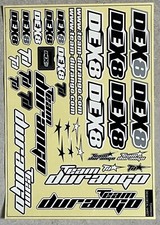 Team Durango DEX8 Decal Sheet