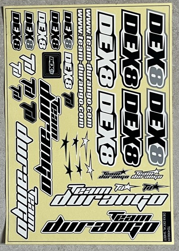 Team durango dex8 decal - durango,