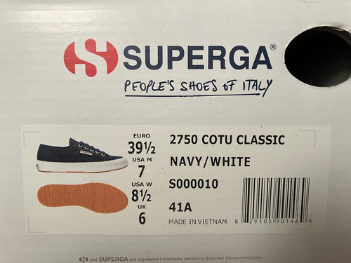 New superga 2750 cotu - new!,