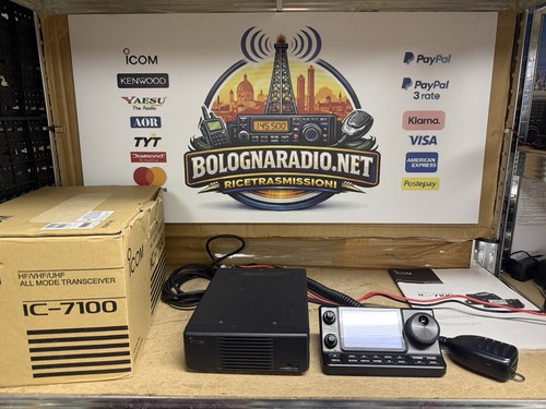 Icom 7100 perfetta full set - 7100,