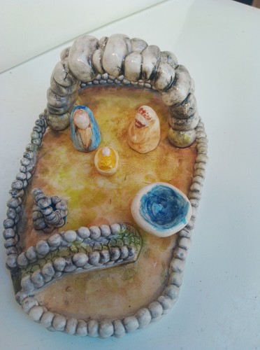 Presepe ceramica - presepe,