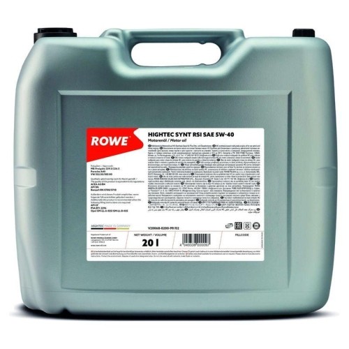 Olio motore rowe oil synt - motore,