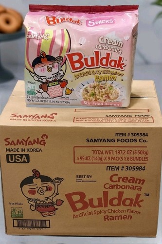 Samyang buldak cream - buldak, carbonara