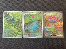 Pokemon TCG BULBASAUR IVYSAUR VENUSAUR EX sv2a 151 - 2023 KOR COREANO