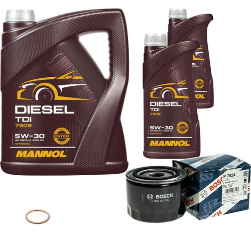 Filtro olio bosch mannol - bosch, 7