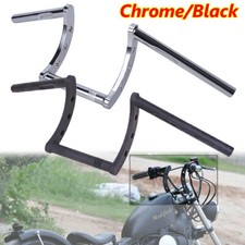 1" Motorcycle Handlebars Z Bar