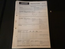 Manuale di servizio originale