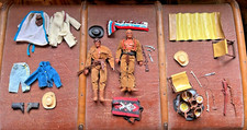 LOTTO MATTEL VINTAGE BIG JIM E DAKOTA JONES CON ACCESSORI VARI ANNI 1970