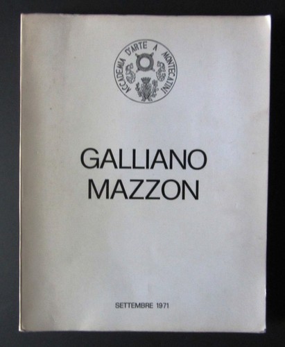 Catalogo mostra antologica - catalogo,