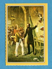 Nuova RISORGIMENTO 1969-Figurina Panini-N° 71 - INCONTRO MAZZINI GARIBALDI -New