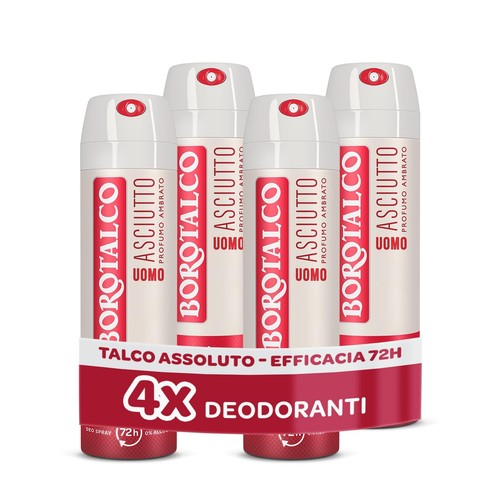 Deodorante uomo spray - deodorante, asciutto