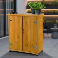 Armadio porta attrezzi legno