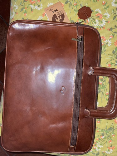 Borsa pelle porta documenti - borsa, in