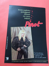 PUBBLICITA 1982 PINOT  DONNA