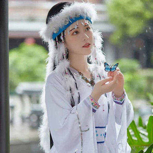 Costume adulto antico hanfu - adulto,