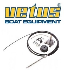 KIT TIMONERIA MECCANICA VETUS SCATOLA STERZO + CAVO FUORIBORDO MAX 125HP