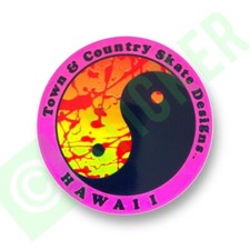 Adesivo premium anni 80 città