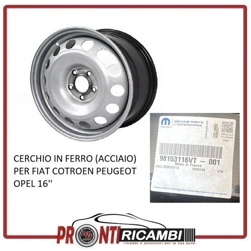 98153116vt cerchio ferro - 98153116vt,