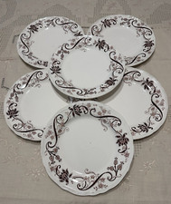 Set di 6 antichi piatti piani