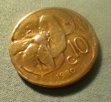 MONETA 10 CENTESIMI - 1920 -