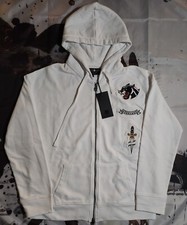 Felpa con cappuccio doppia zip
