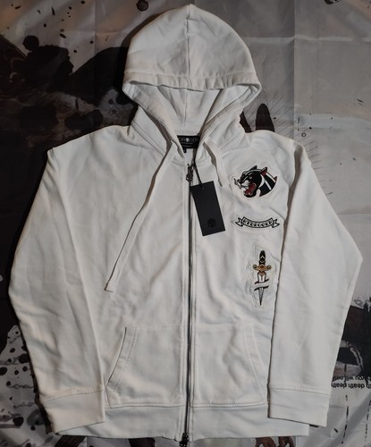 Felpa con cappuccio doppia - , zip