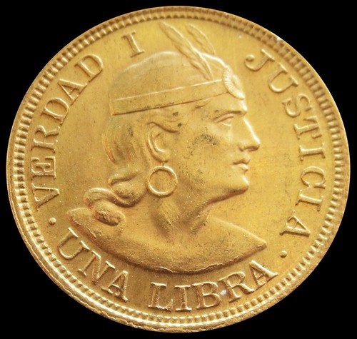 1917 oro perù 988 - 7,988, grammi
