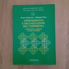 Moderato / Pino - Apprendimento e organizzazione dell'esperienza - Cedam 1997 