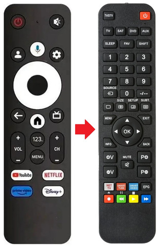 Telecomando adatto per - , eko