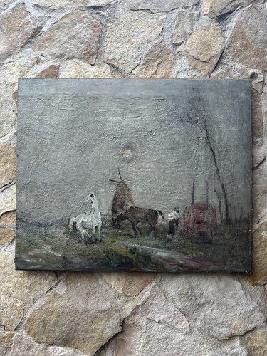 Quadro cavallino bianco - -cavallino, bianco-