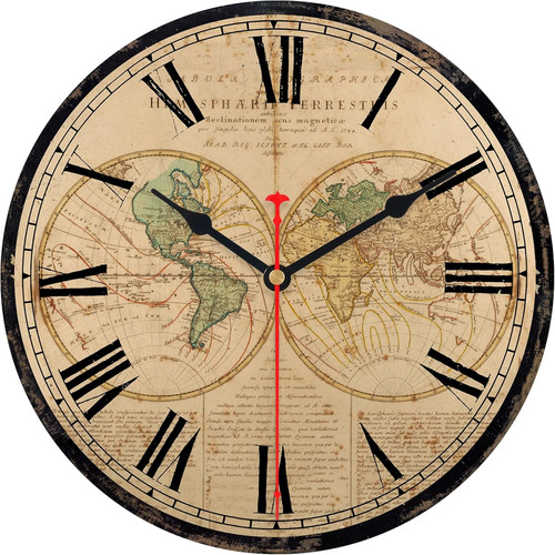 Orologio muro mappamondo - da,