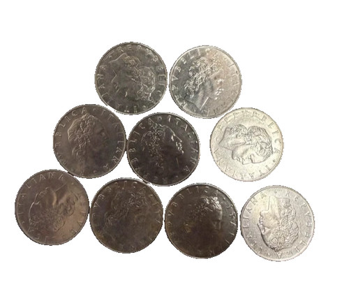 Serie lire 1967 1980 - 50,