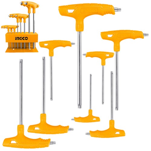 Ingco set chiavi torx - chiavi, a