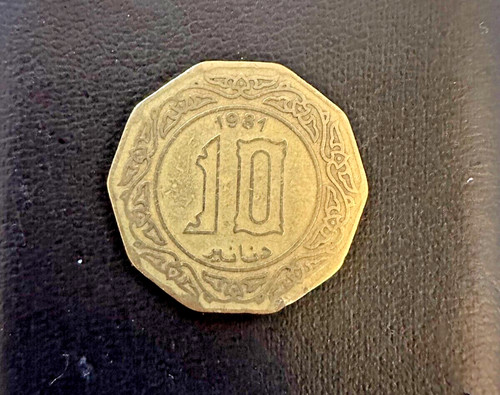 Moneta dell algeria 10 - -,