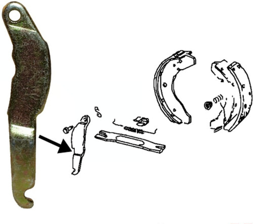 Leveraggio freno mano vw - sx, a