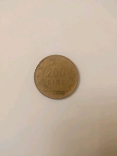 Moneta lire 200 1979 - moneta,