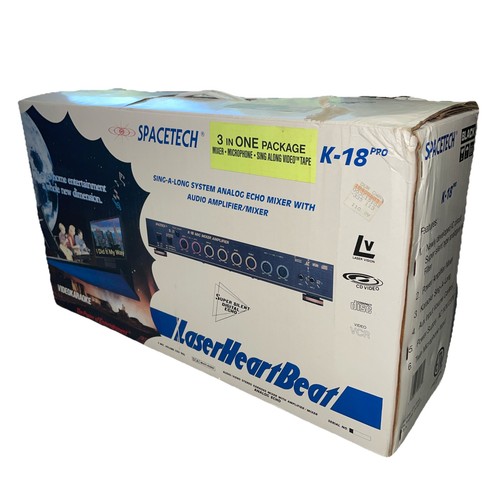 Karaoke machine spacetech 18 - machine, k-18
